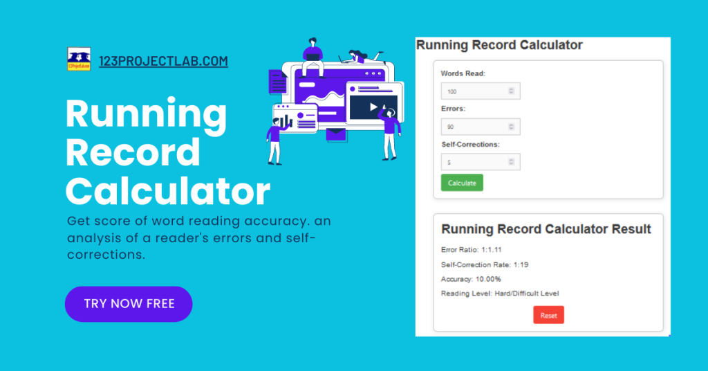 Running Record Calculator try free